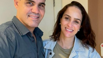 Grávida do sexto filho, fruto da relação com o ator Juliano Cazarré, Leticia Cazarré vai dar à luz novamente em 2024. (Foto: Instagram)