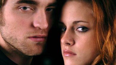 Kristen Stewart e Robert Pattinson eram um dos casais famosos favoritos, tanto na ficção como Bela e Edward em “Crepúsculo”, quanto fora das telinhas. (Foto: divulgação)
