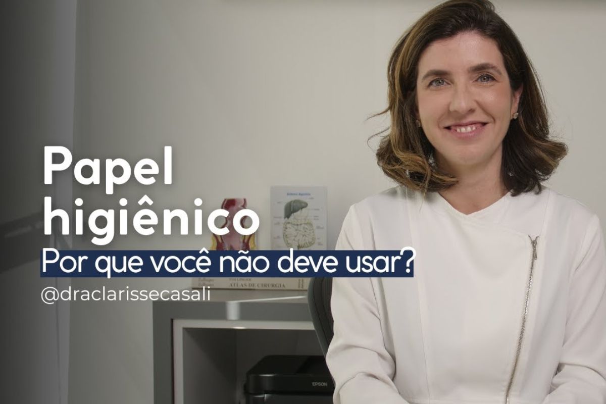 Papel higiênico: Por que você não deve usar?